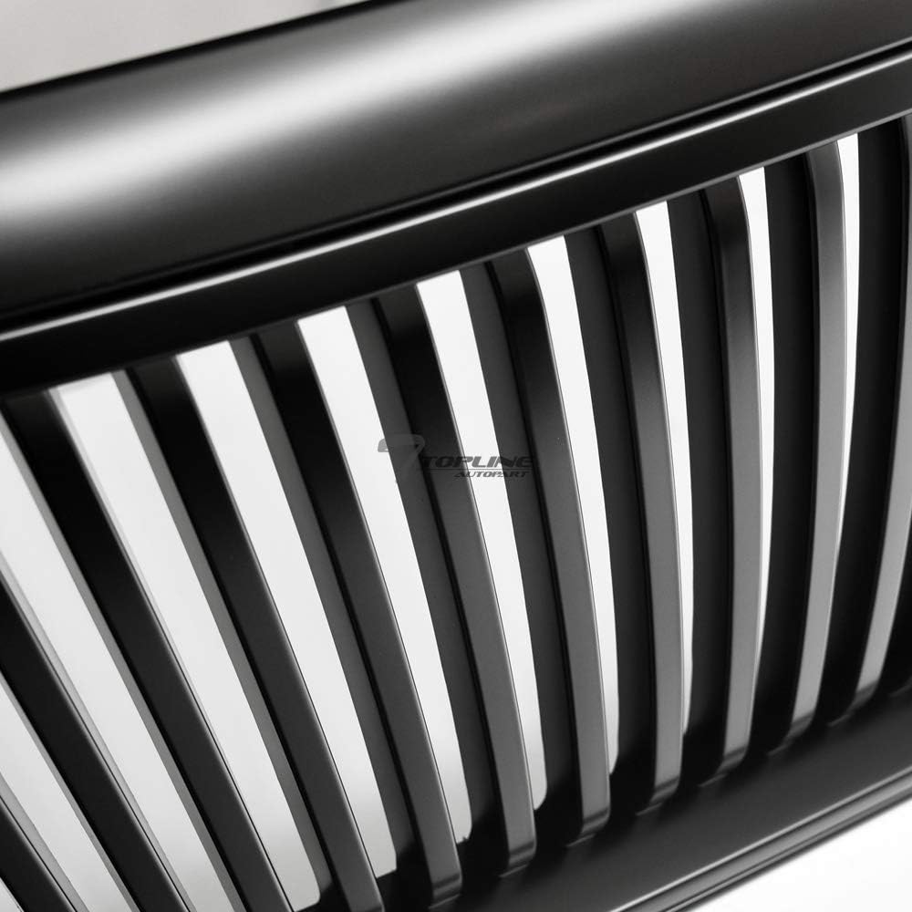 Matte Black Vertical Front Grille O81831