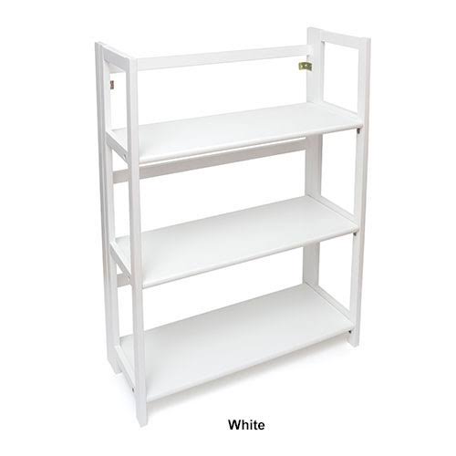 Espresso 3-Shelf Folding Bookcase I626163