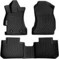 Black Floor Mats Replacement for Subaru Forester Front and Rear Car Carpet M783