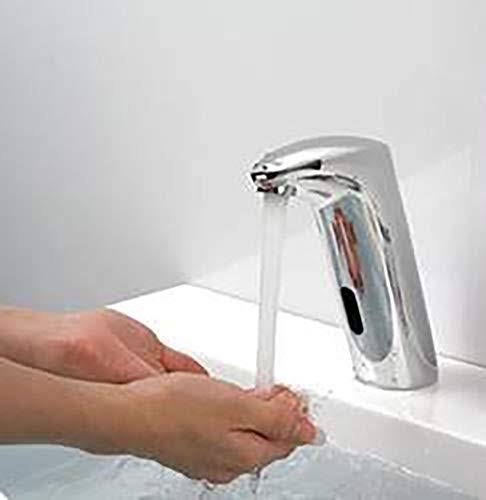 Touch Free Automatic Sensor Sink Faucet with Temperature Control Handle U83944