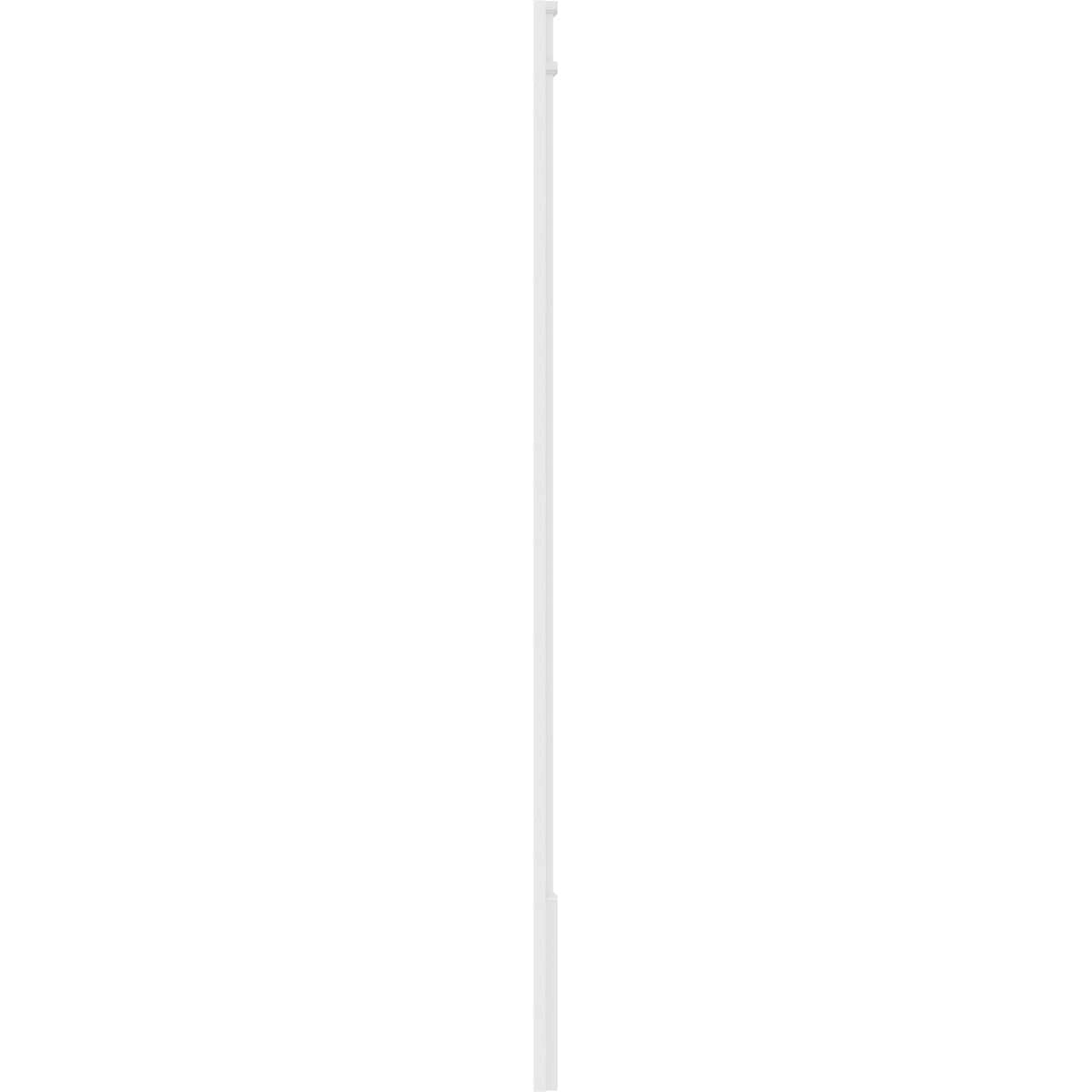 Flat Panel PVC Pilaster with Decorative Capital & Base (Pair) N403
