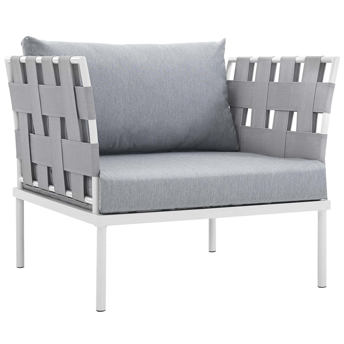 7 Piece Outdoor Patio Aluminum Sectional Sofa Set Y9876