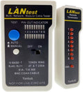 Network Cable Tester for RJ11/RJ12/RJ45 Modular Cables with 2x RJ-45-to-BNC Adapter G311570