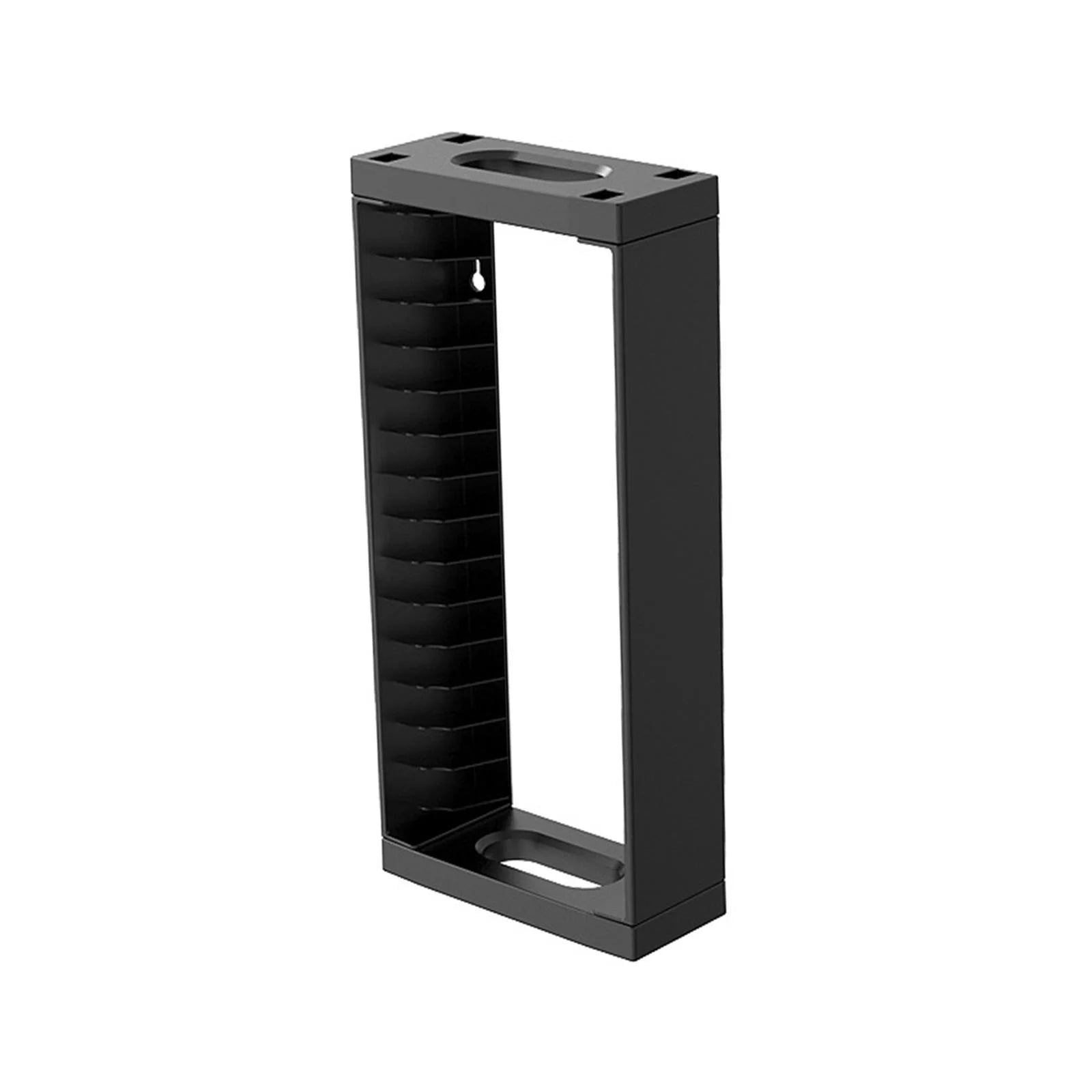 Game Disk Storage Rack Wall Mounted Vertical Large Capacity Display Shelf Holder Y790398