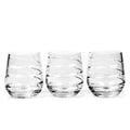 Set of 6 Clear Crystal Whiskey Glass V3482