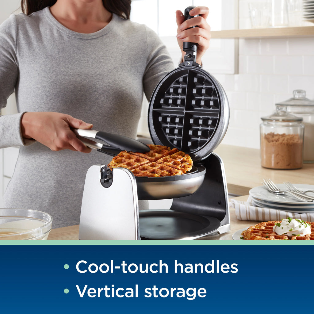 Nonstick Flip Waffle Maker M931433
