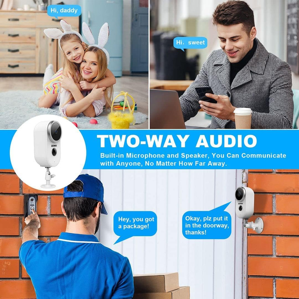 1080P HD Wireless Security Camera with Night Vision R265