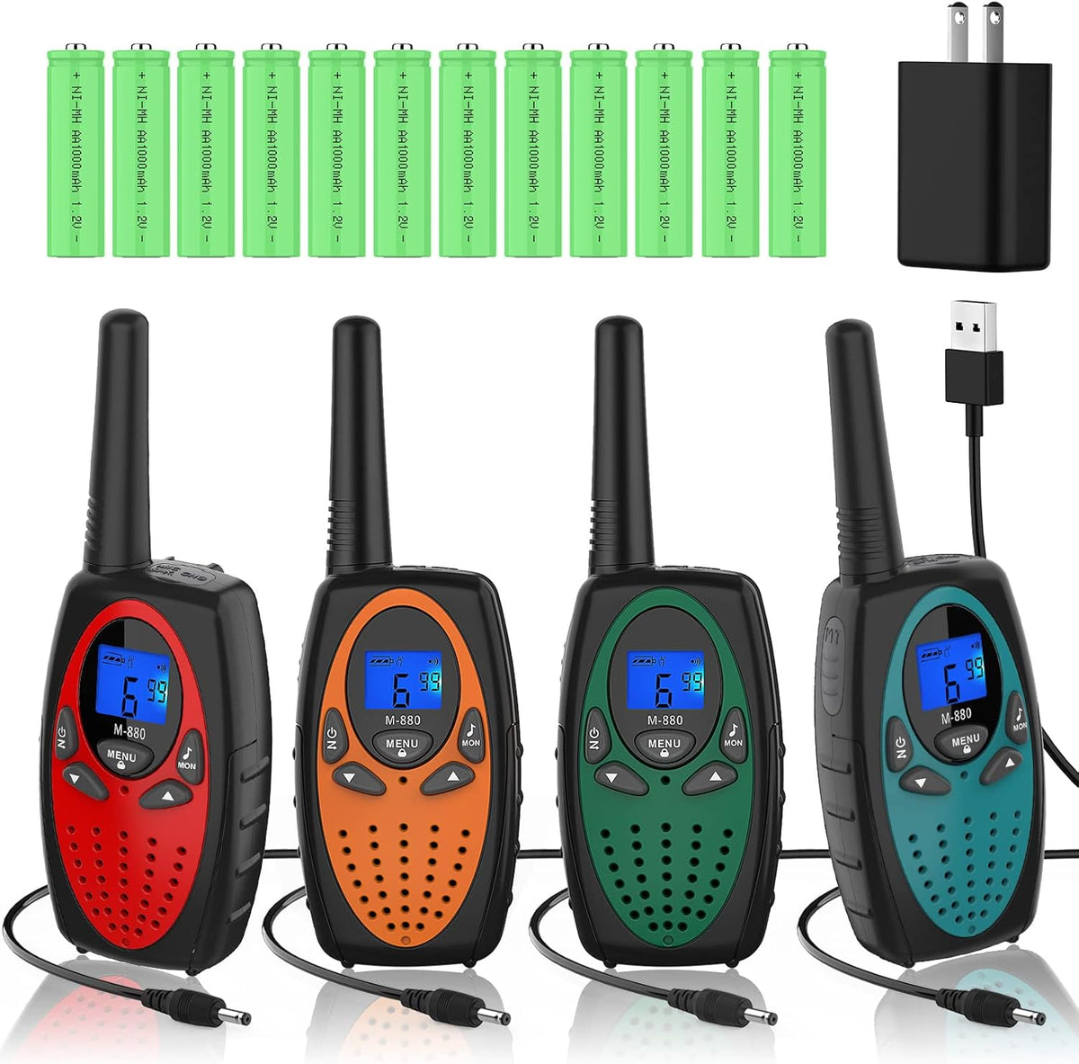 Rechargeable 3 Pack Walkie Talkies K171400