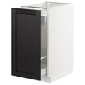 White Pull-Out Storage Base Cabinet E7598