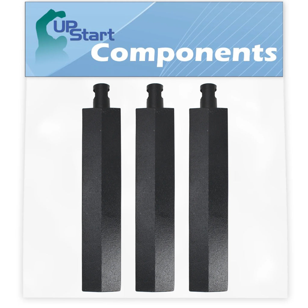 3-Pack BBQ Gas Grill Tube Burner Replacement Parts, Cast Iron, 15 3/4" Y35361