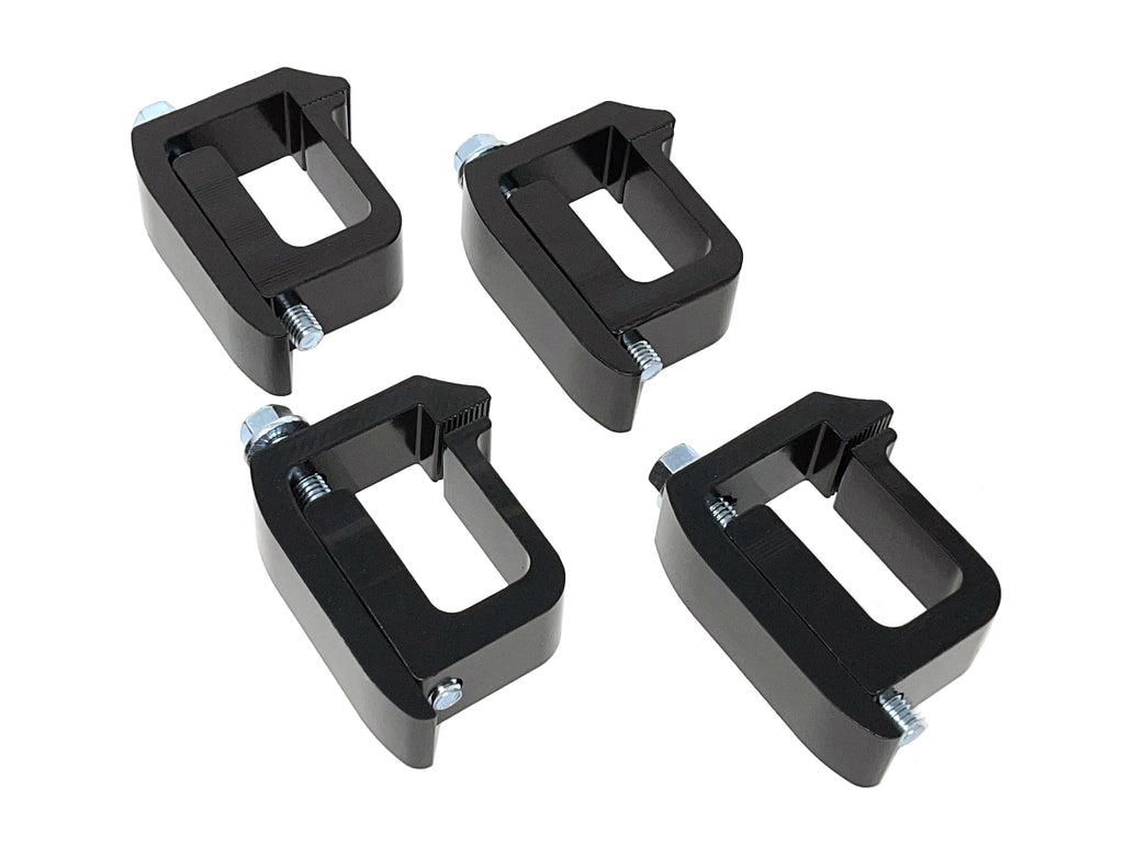 Black Powder Coated Clamp, Set of 4 I945
