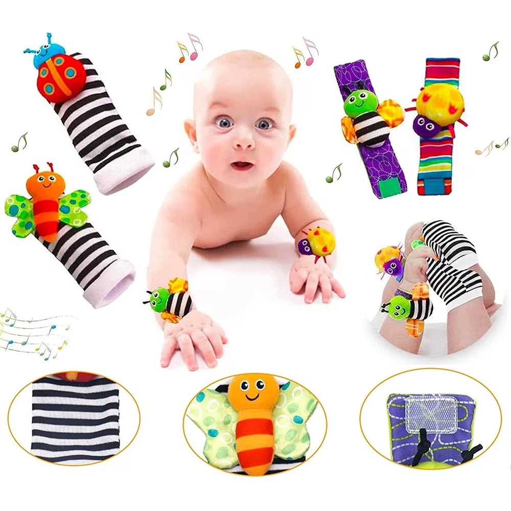 Baby Rattle Socks and Wrist Rattles M642167