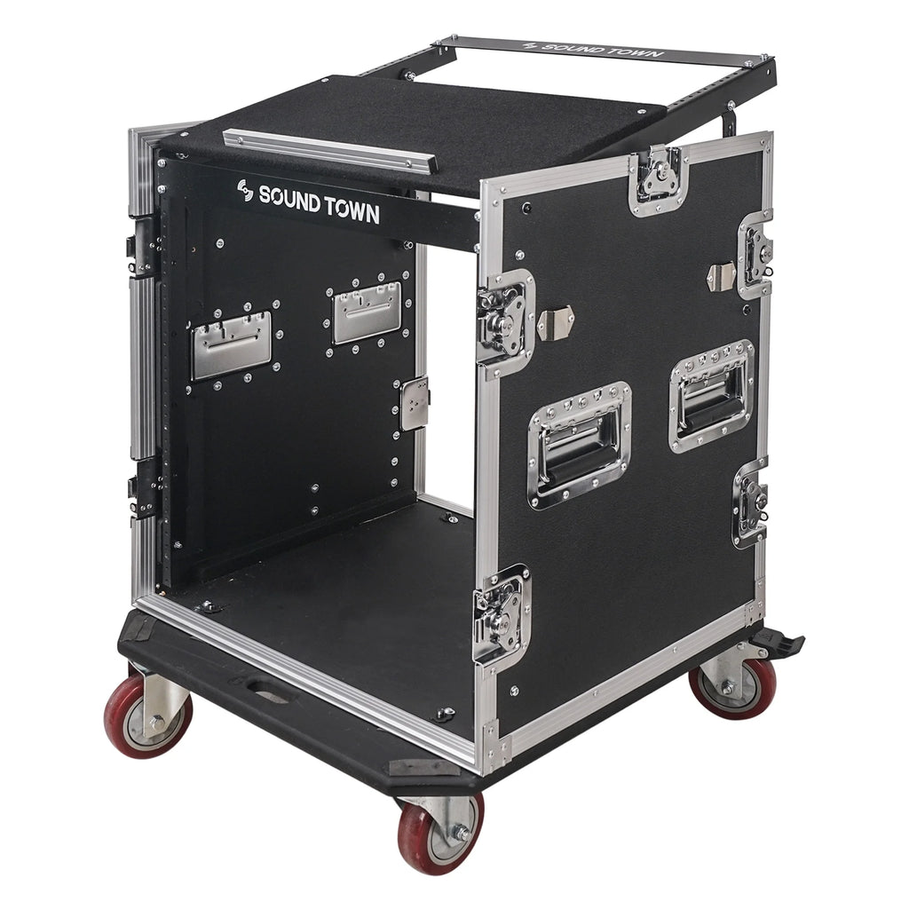 12U Plywood PA Rack Case with Casters A2749