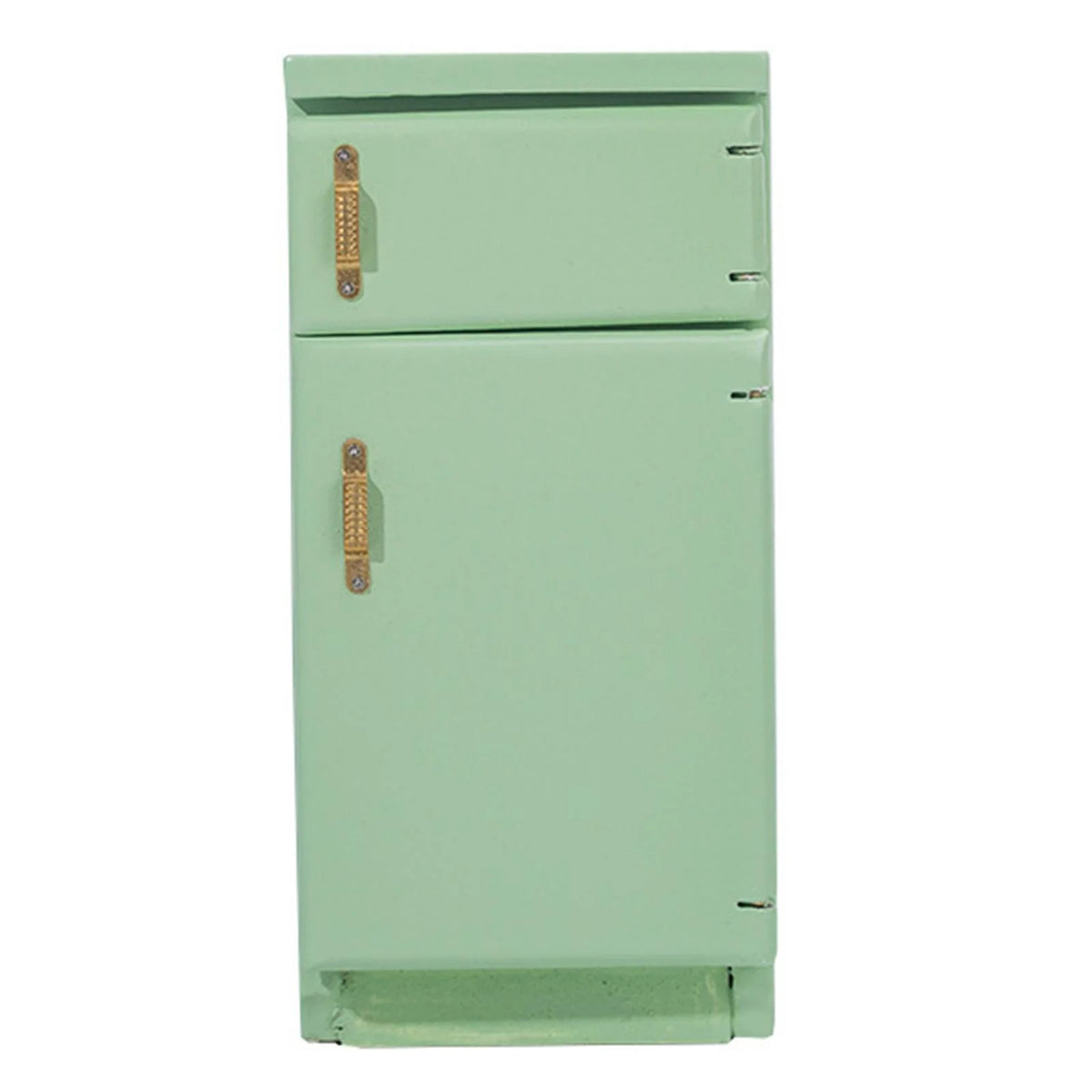 Light Green 1:12 Scale Birch Wood Dollhouse Fridge Furniture Set A8251