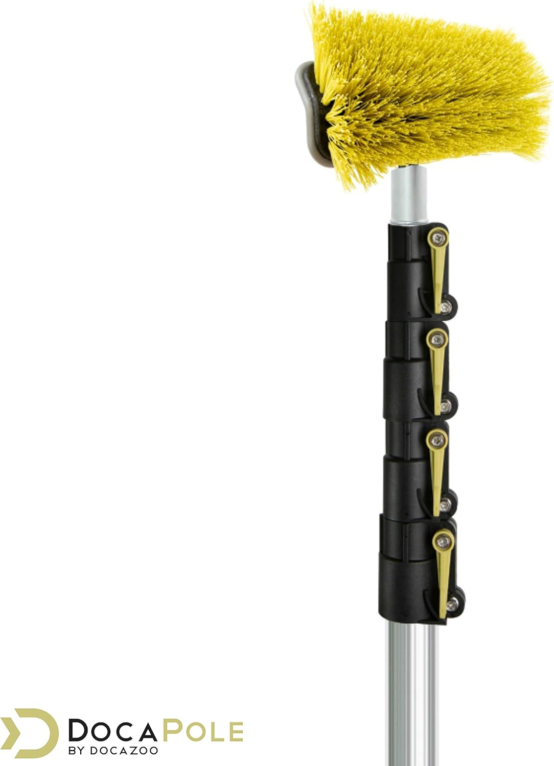 6-24 Foot Telescopic Cleaning Brush with Hard Bristle Brush, Pack of 2 N182
