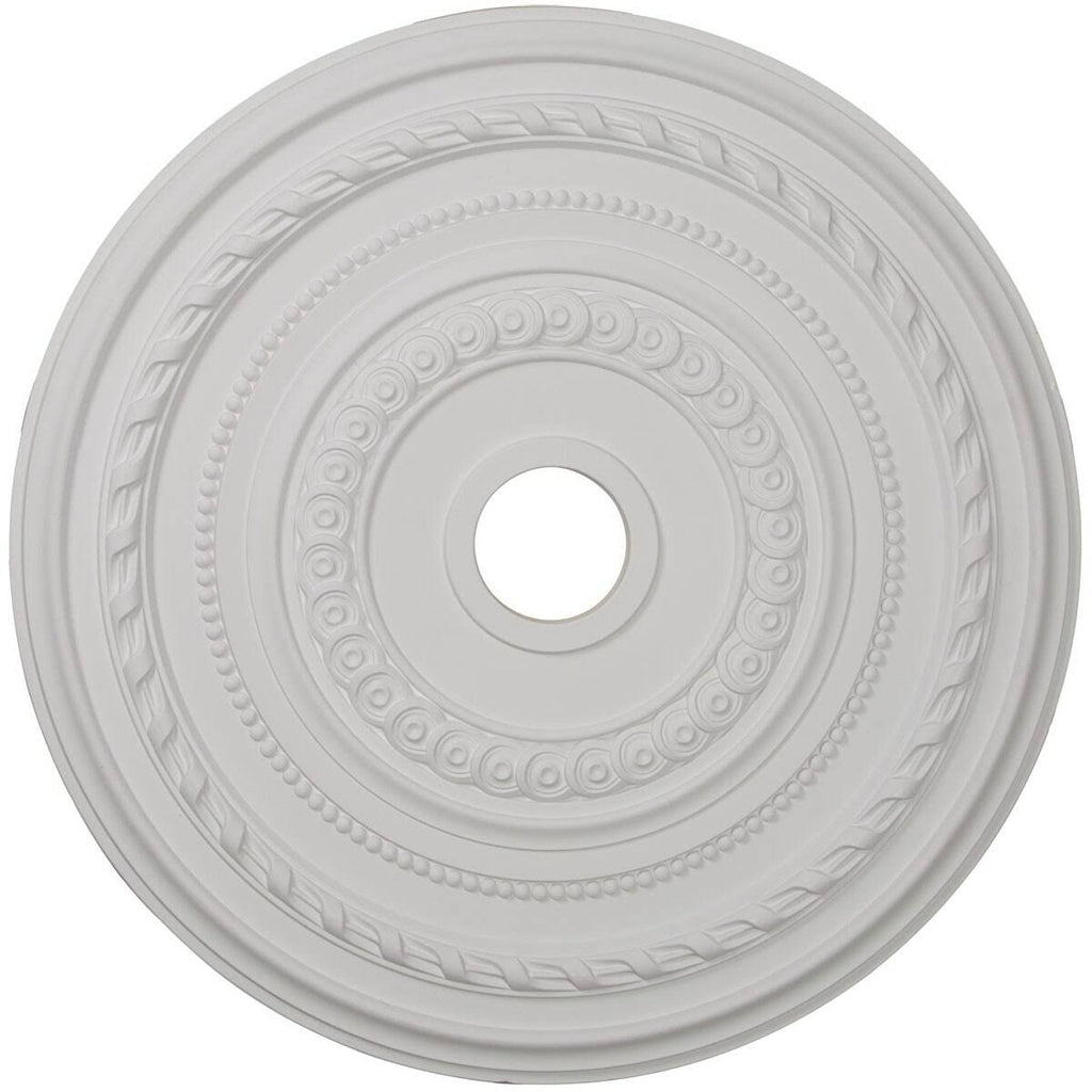 Cole Ceiling Medallion Hand-Painted Jet Black I4137