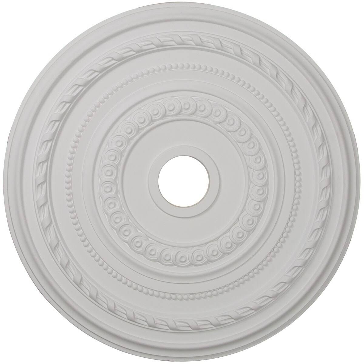 Cole Ceiling Medallion Hand-Painted Jet Black I4137