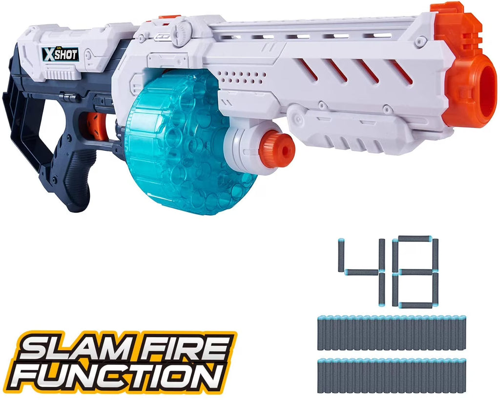 48 Darts Foam Dart Blaster with Slam-Fire Function S385466