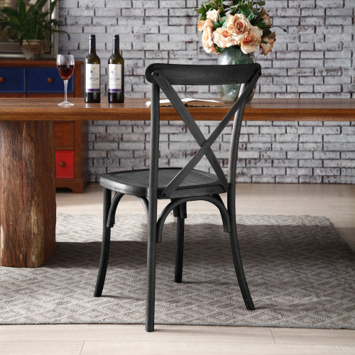Resin Dining Side Chair Set of 4 C35934