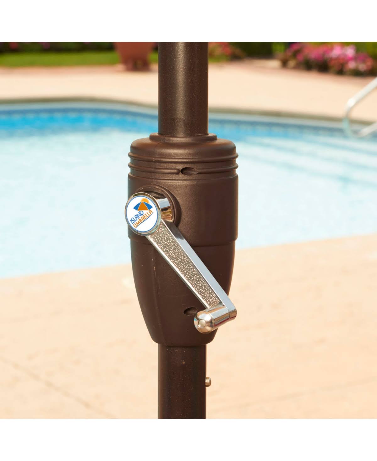 Stone Rectangular Market Umbrella C657