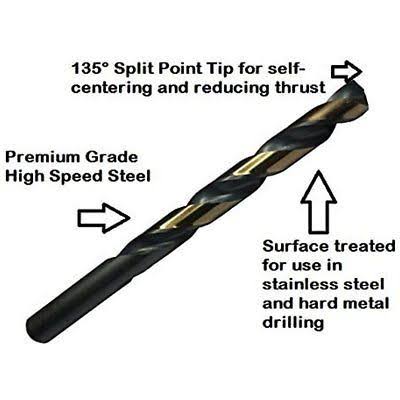 29 Piece Black & Gold Drill Bit Set V21791