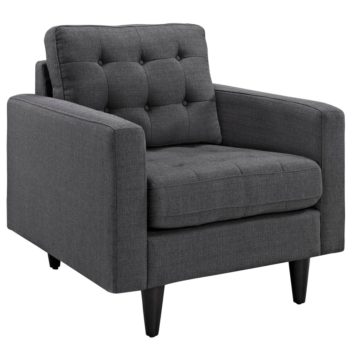 Gray Armchair and Sofa Set of 2 C937