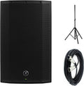 1300W 12 Powered Loudspeaker with Steel Speaker Stand and XLR-XLR Cable B862400