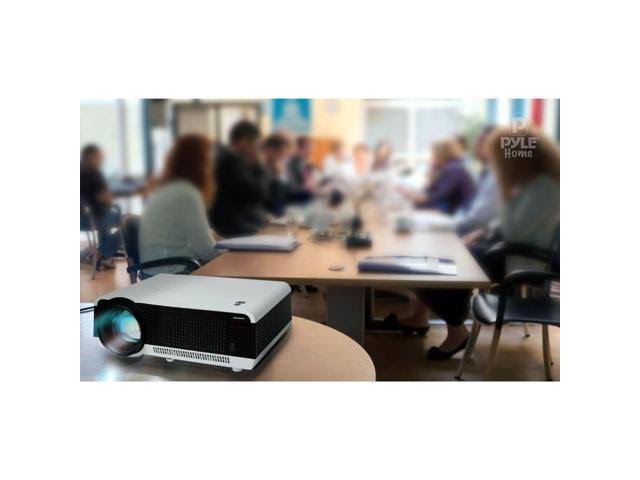 1080p LED HD Projector with Built-in Speakers and USB Flash Drive Memory Reader K691770