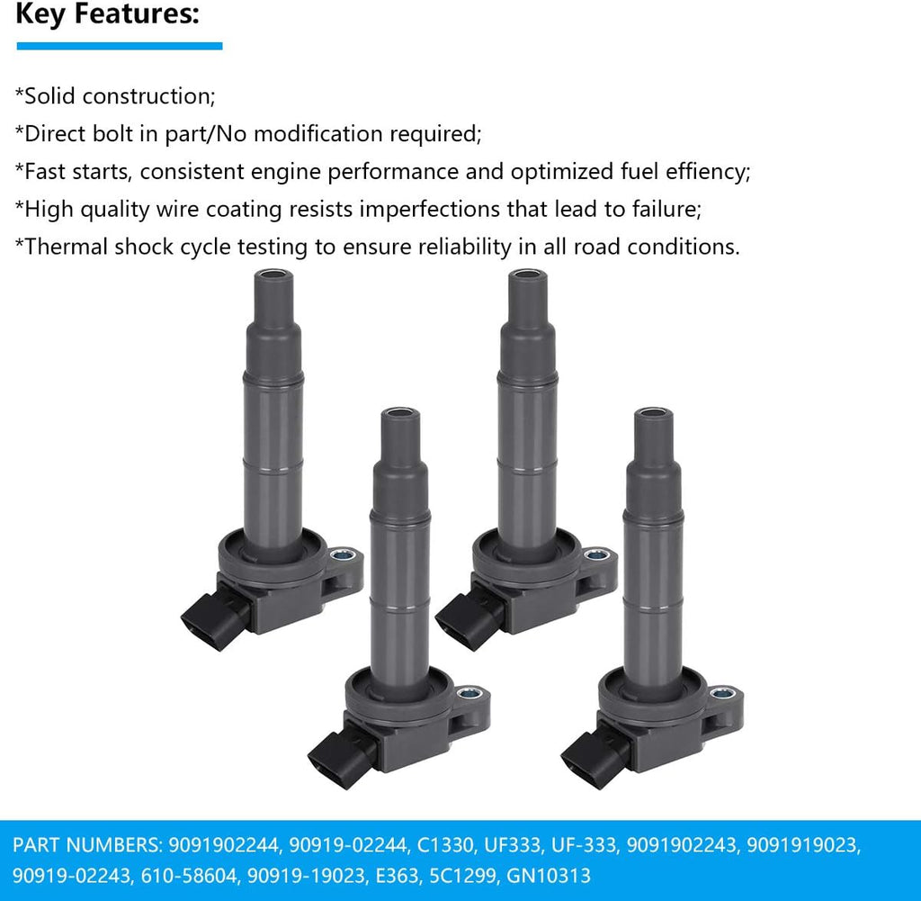 Ignition Coil Pack of 4 E2012