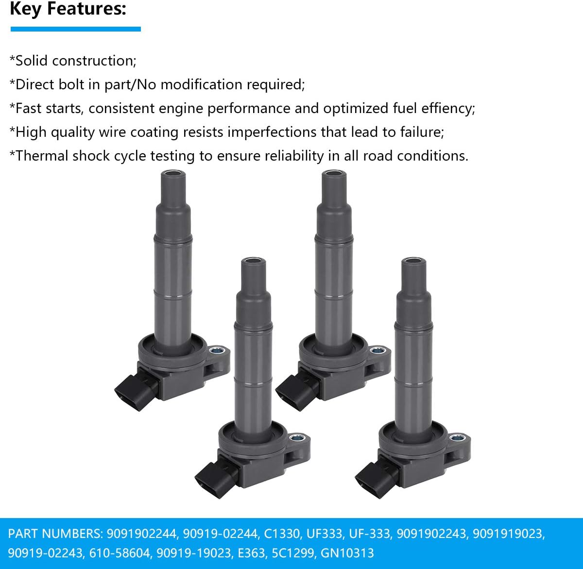 Ignition Coil Pack of 4 E2012