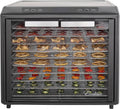 10-Tray Electric Food Dehydrator with Adjustable Temperature Control, 800-Watts, Black K18869