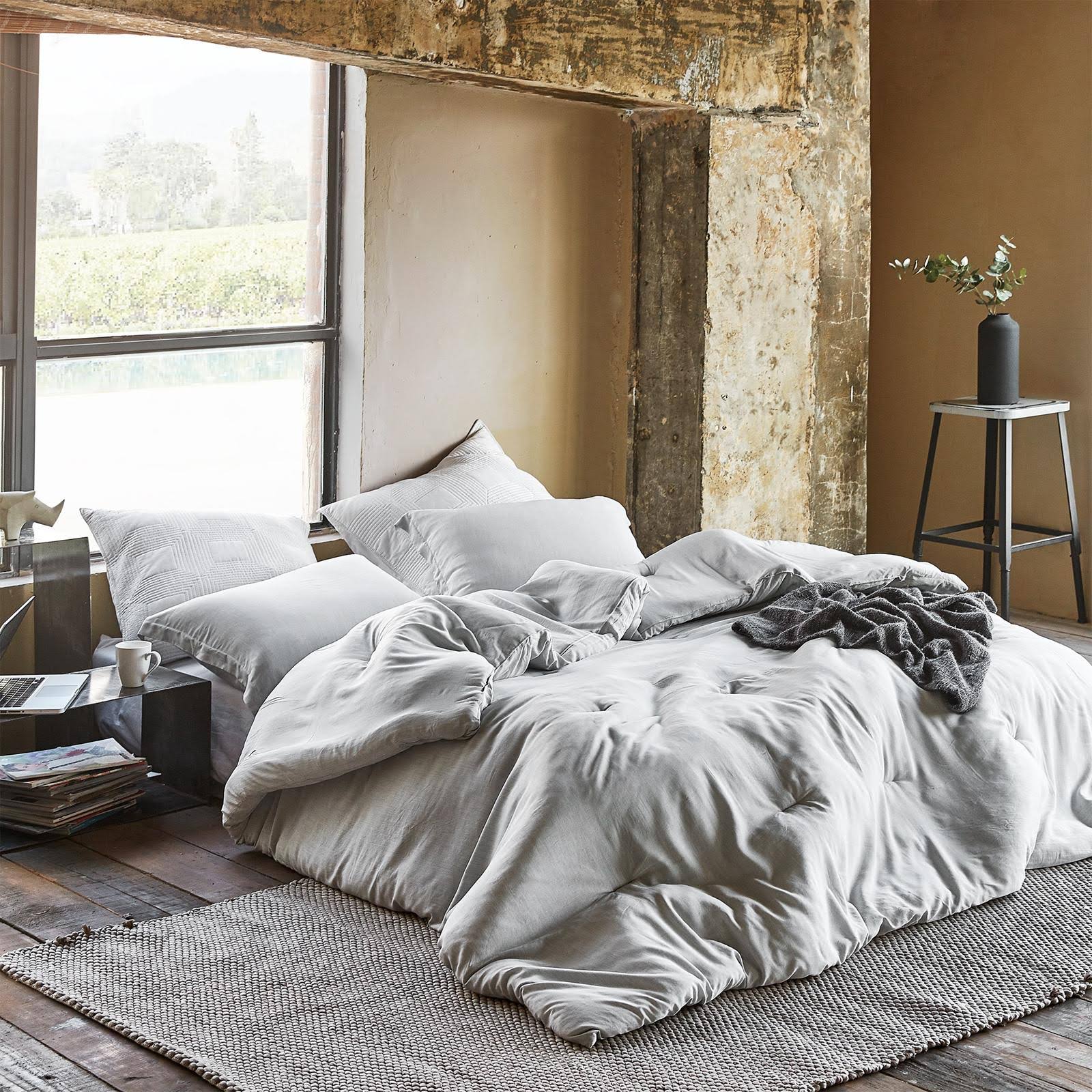 Grey Twin XL Comforter X49188