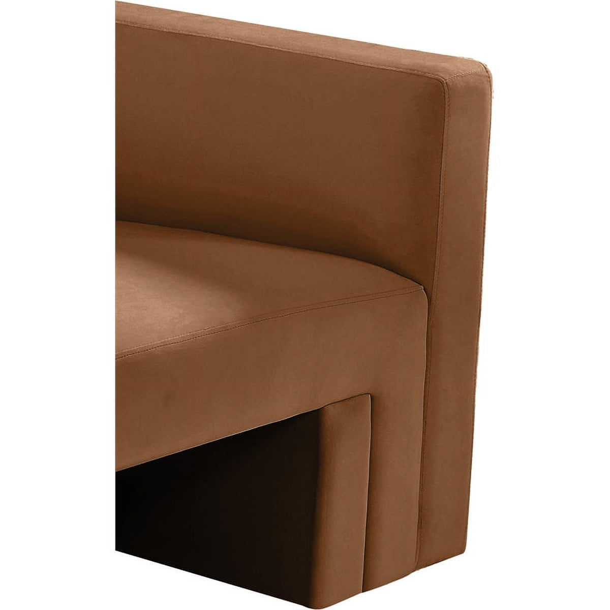 Saddle Velvet Loveseat Z270673