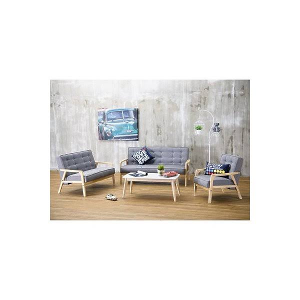 Gray Loveseat D6209
