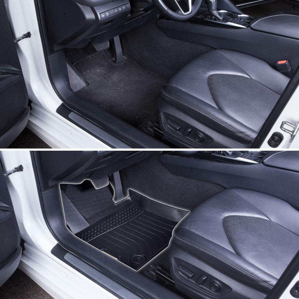 Black Floor Mats Replacement for Subaru Forester Front and Rear Car Carpet M783