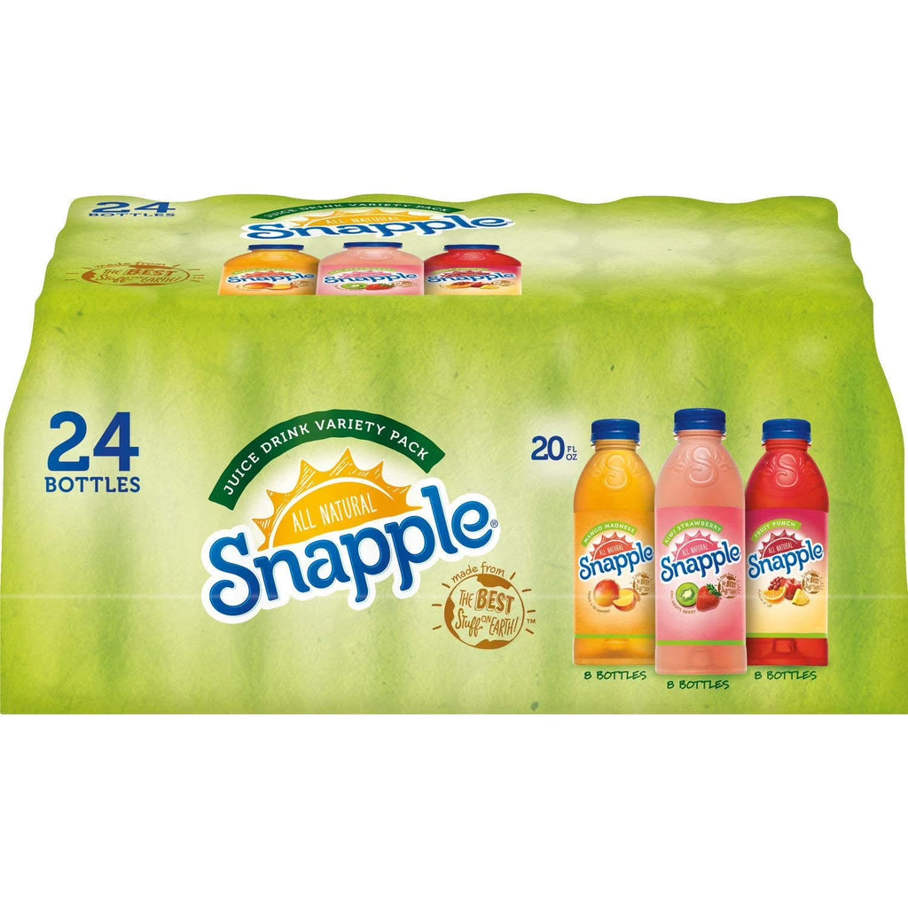 All Natural Juice Drink Variety Pack, 20 Fl Oz Bottles (24 Pack) B50986