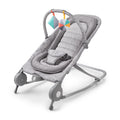 2-in-1 Baby Bouncer & Rocker, Light Gray Tweed A727