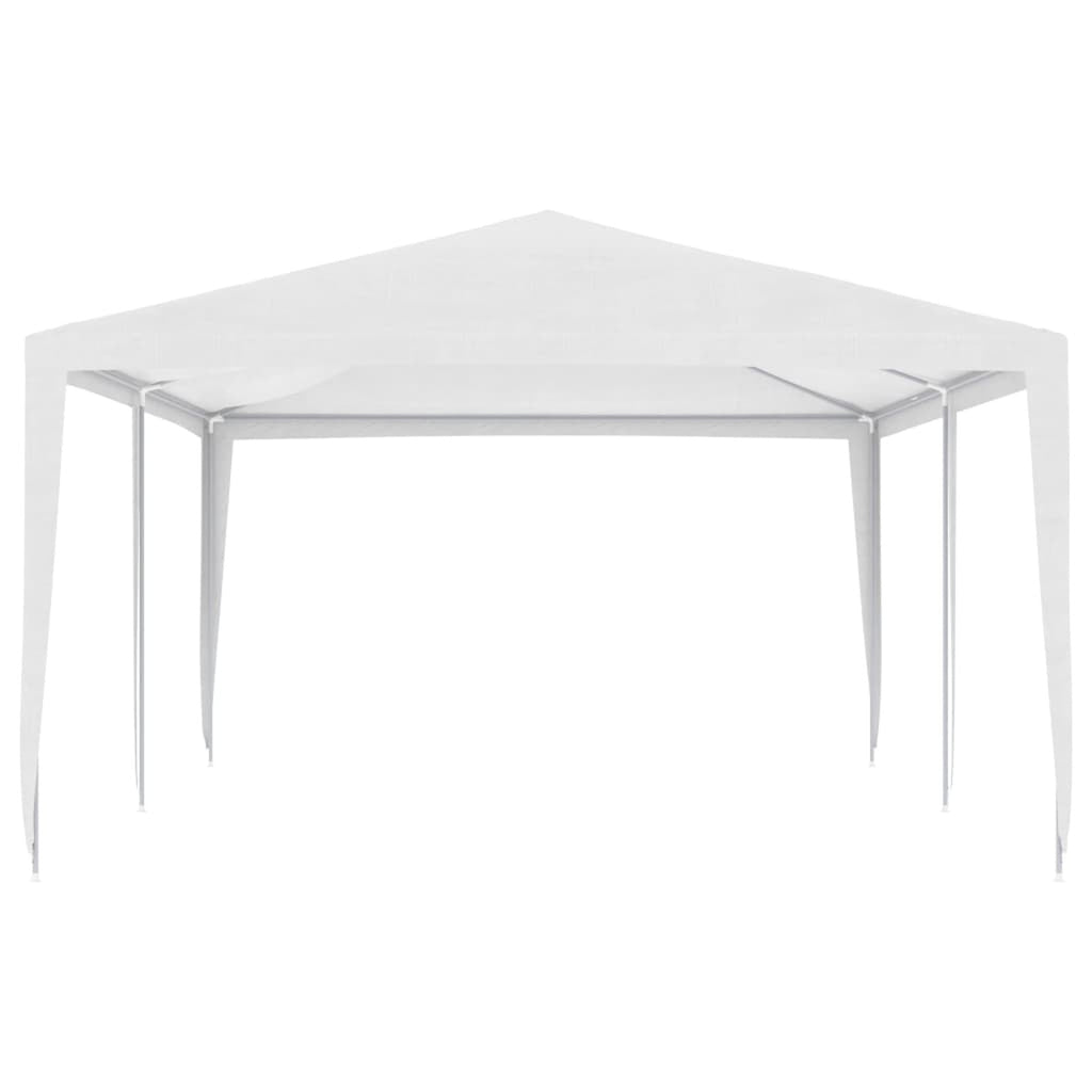 White Party Tent Gazebo Canopy with Iron Frame 19.7ft x 13.1ft x 8.9ft N351437
