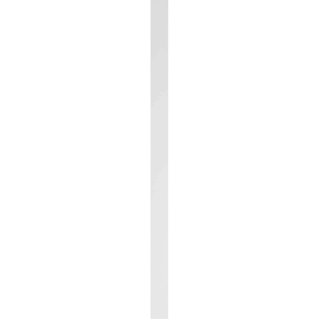 Flat Panel PVC Pilaster with Decorative Capital & Base (Pair) N403
