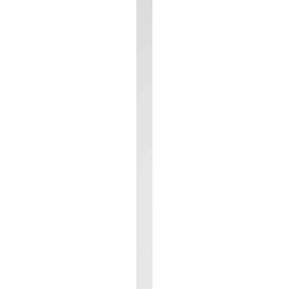 Flat Panel PVC Pilaster with Decorative Capital & Base (Pair) N403