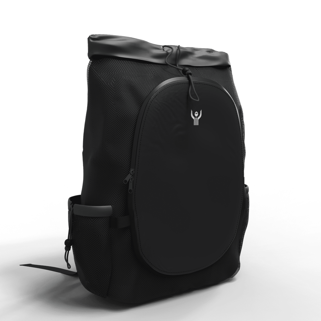Black Wrestling Gear Bag Training Backpack L692693
