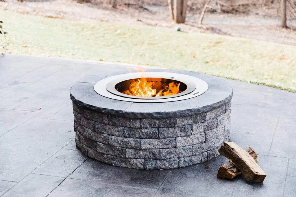 24 Smokeless Fire Pit Insert Package Corten Steel L39665