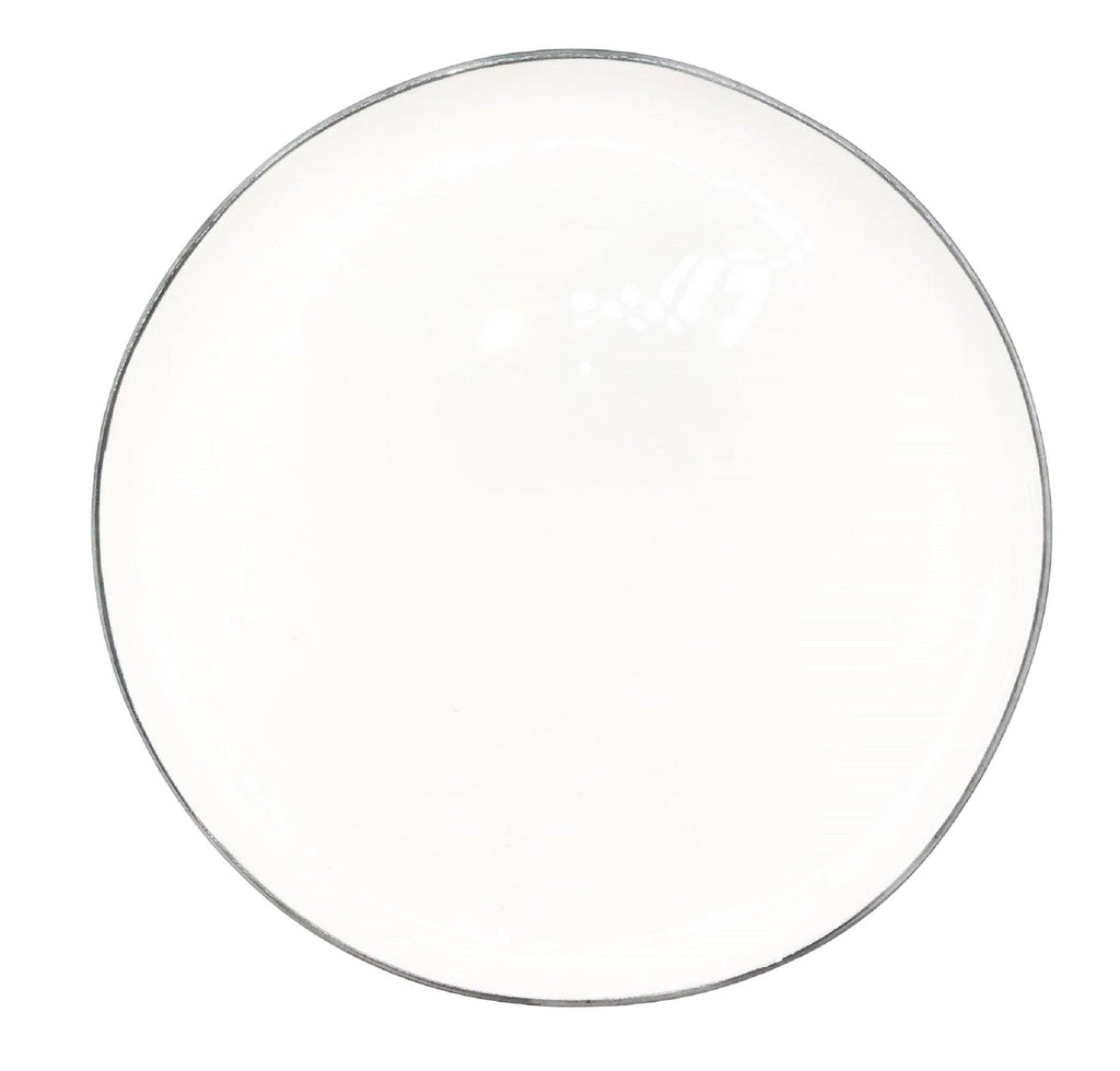 Grey Salad Plates Set of 4 Z643291