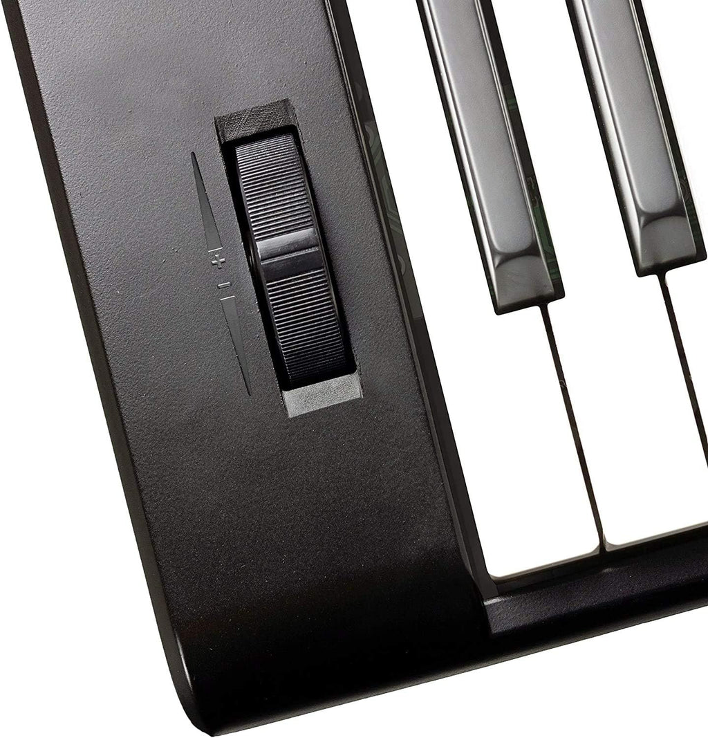 61 Key Keyboard Piano With Pitch Bend Kit, Keyboard Stand, Piano Bench, Headphones X73820