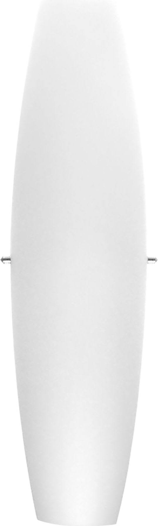 Chrome and White Opal 1 Light Sconce R246