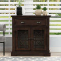 2 Door Espresso Accent Cabinet X836435