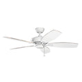 Matte White 52x22 Ceiling Fan Y1243