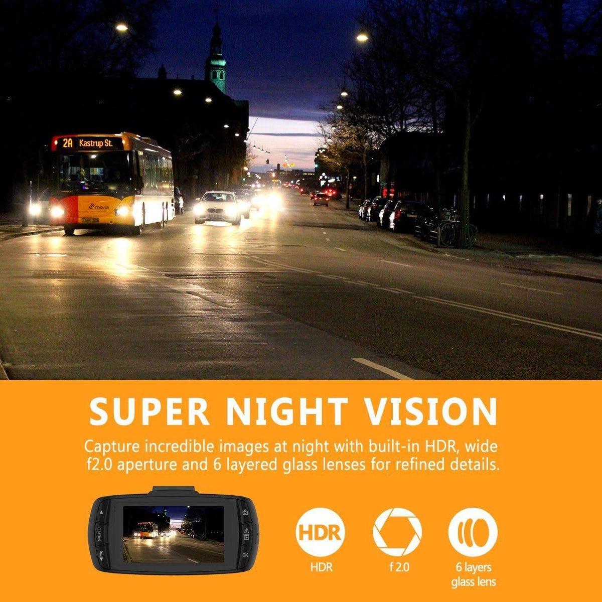2K Dash Cam I478