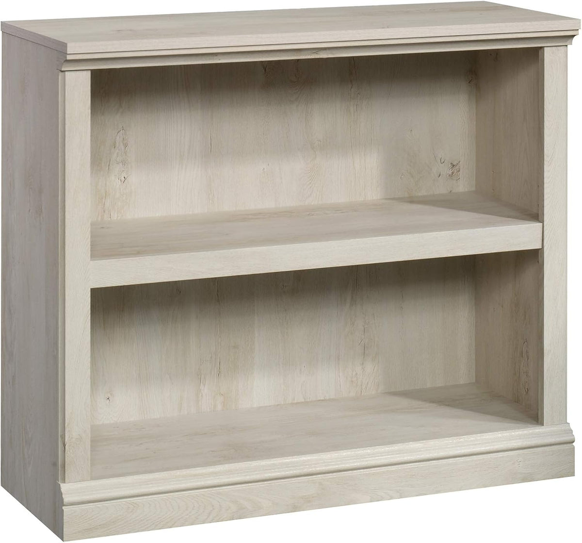 2-Shelf Bookcase, Salt Oak finish X55574