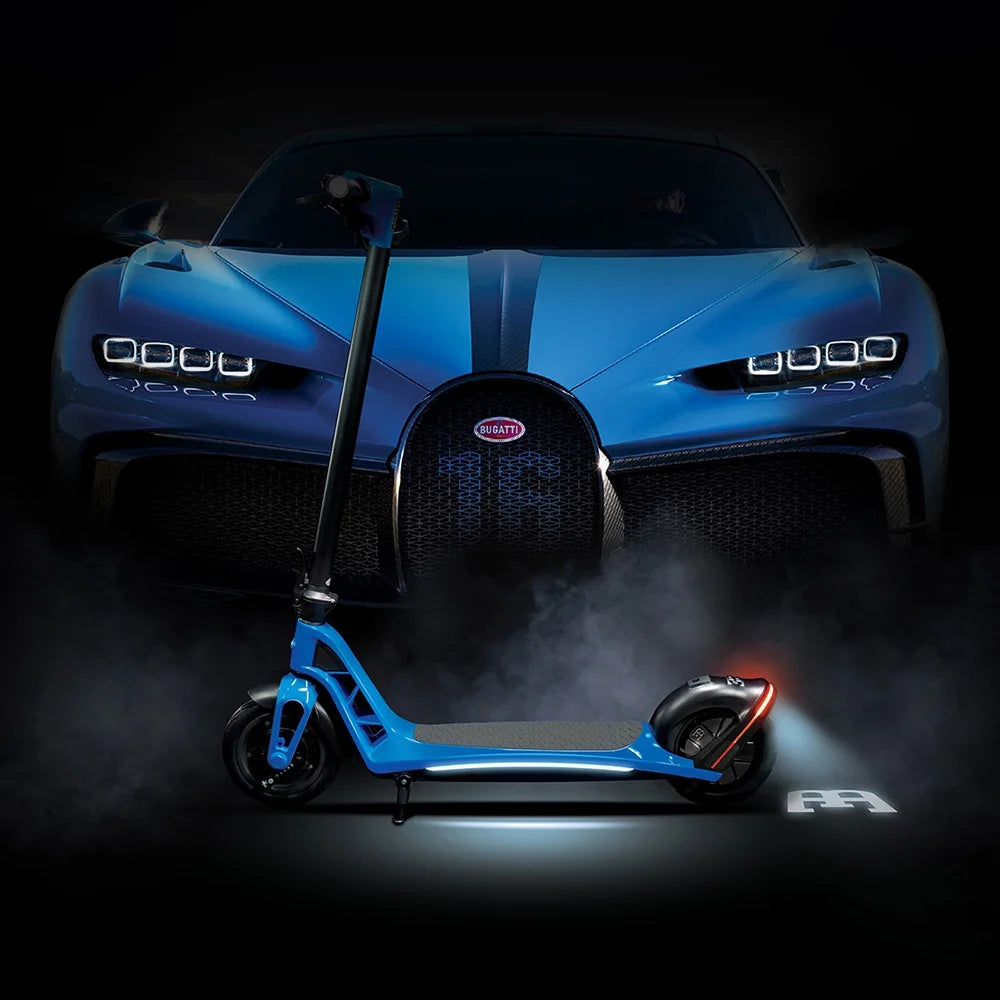 Electric Scooter Lightweight Foldable 600W Agile Blue S7391
